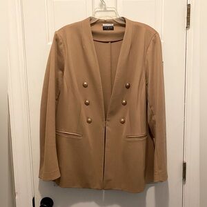 Bryant Blazer - camel color, perfect for fall!